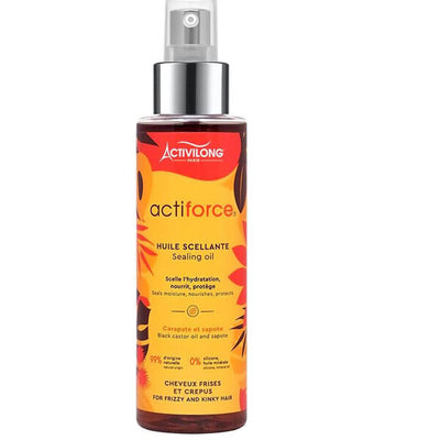 Superdrug Activilong Acti Force Black Castor Oil Sealing Oil Hair Oil 100ml- Buy online at McGrocer