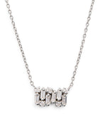 Suzanne Kalan white gold diamond necklace, imported from the UK