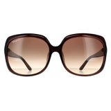 Salvatore Ferragamo butterfly sunglasses brown gradient, UK version