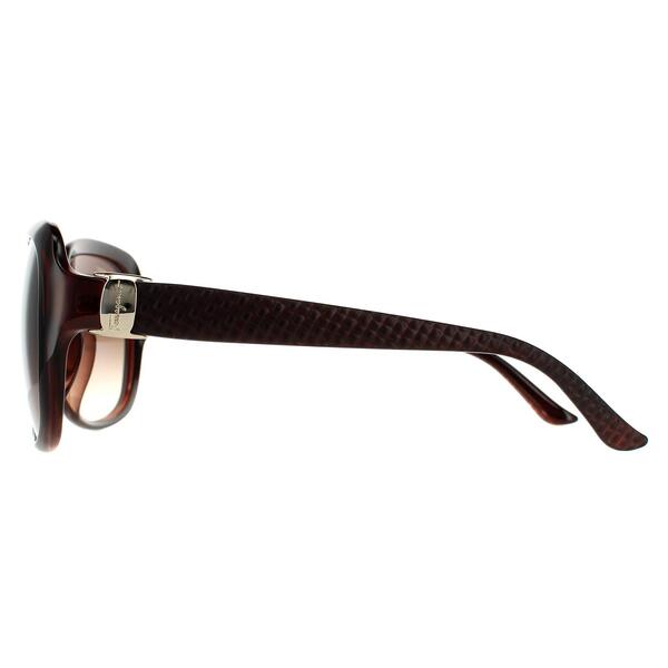 Salvatore Ferragamo butterfly sunglasses brown gradient, UK version