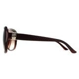 Salvatore Ferragamo butterfly sunglasses brown gradient, UK version