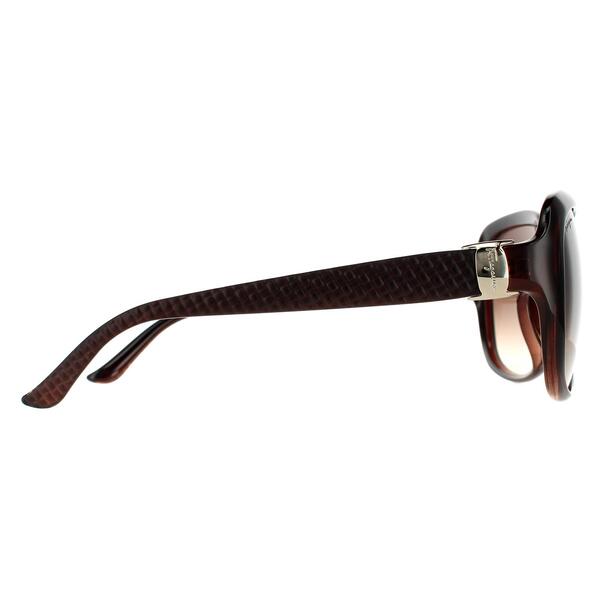 Salvatore Ferragamo butterfly sunglasses brown gradient, UK version