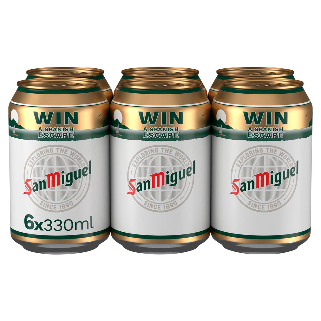 San Miguel Special Premium Lager 6x330ml Can