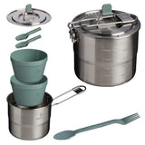 Stanley Wildfare Go Two Bowl Cookset for camping stainless steel - British product