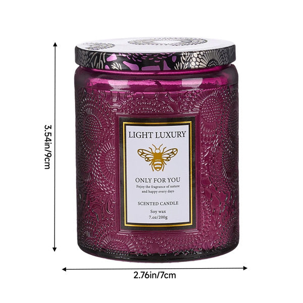 Livingandhome soy candle American Coffee 200g, imported from the UK