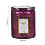Livingandhome soy candle American Coffee 200g, imported from the UK