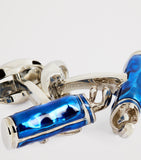 Deakin & Francis sterling silver golf cufflinks, imported from the UK
