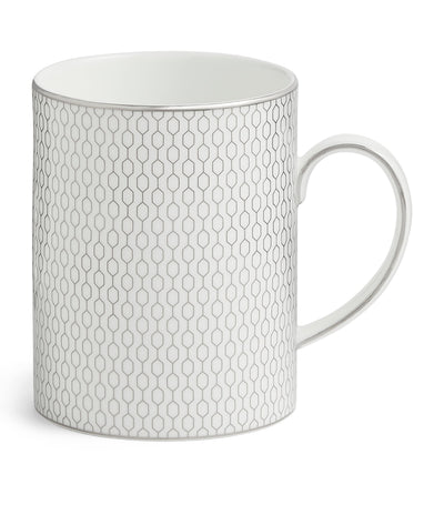 Wedgwood Gio Platinum Mug Fine Bone China 8cm