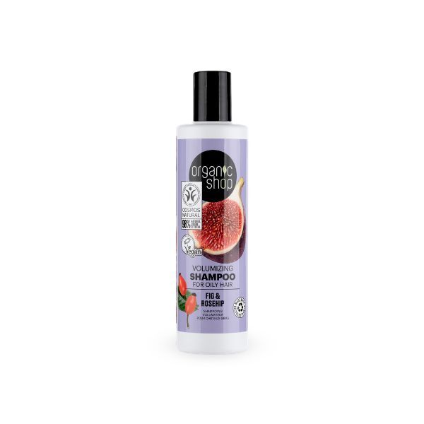 Organic Shop volumizing shampoo for oily hair 280ml - British product