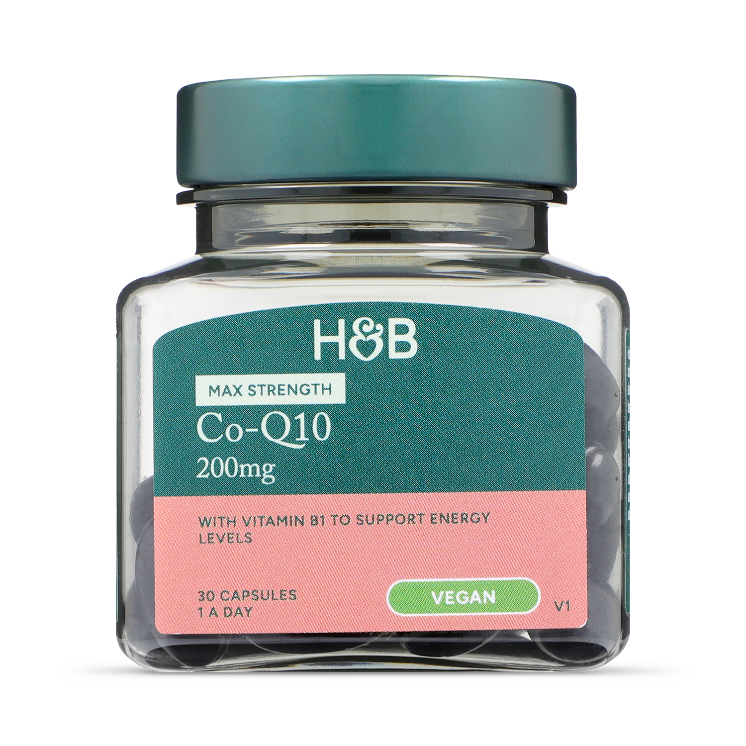 Holland & Barrett Co-Q10 200mg 30 Capsules, UK version