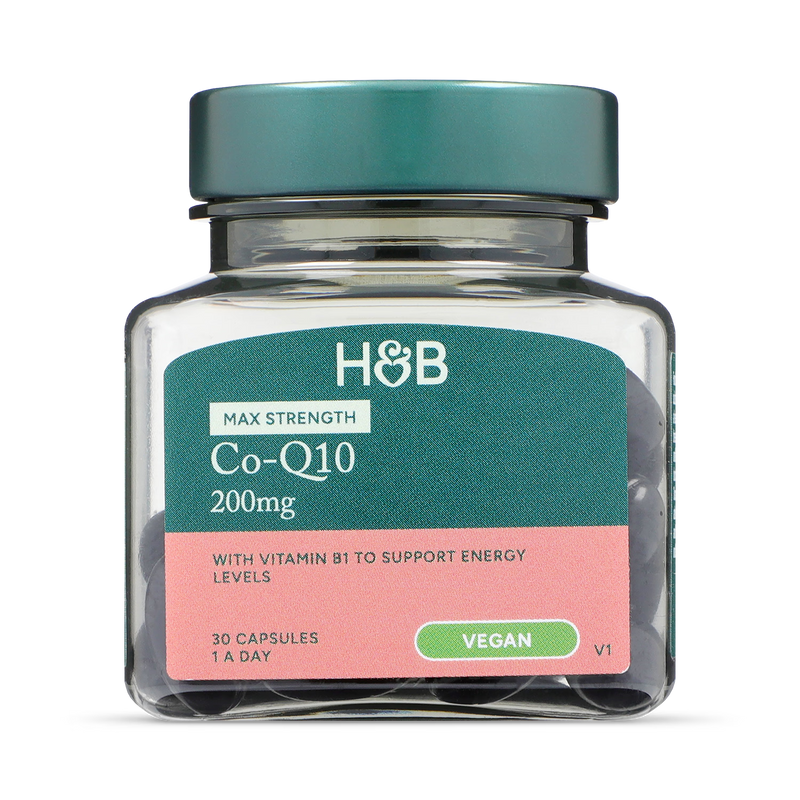 Holland & Barrett Co-Q10 200mg 30 Capsules, UK version