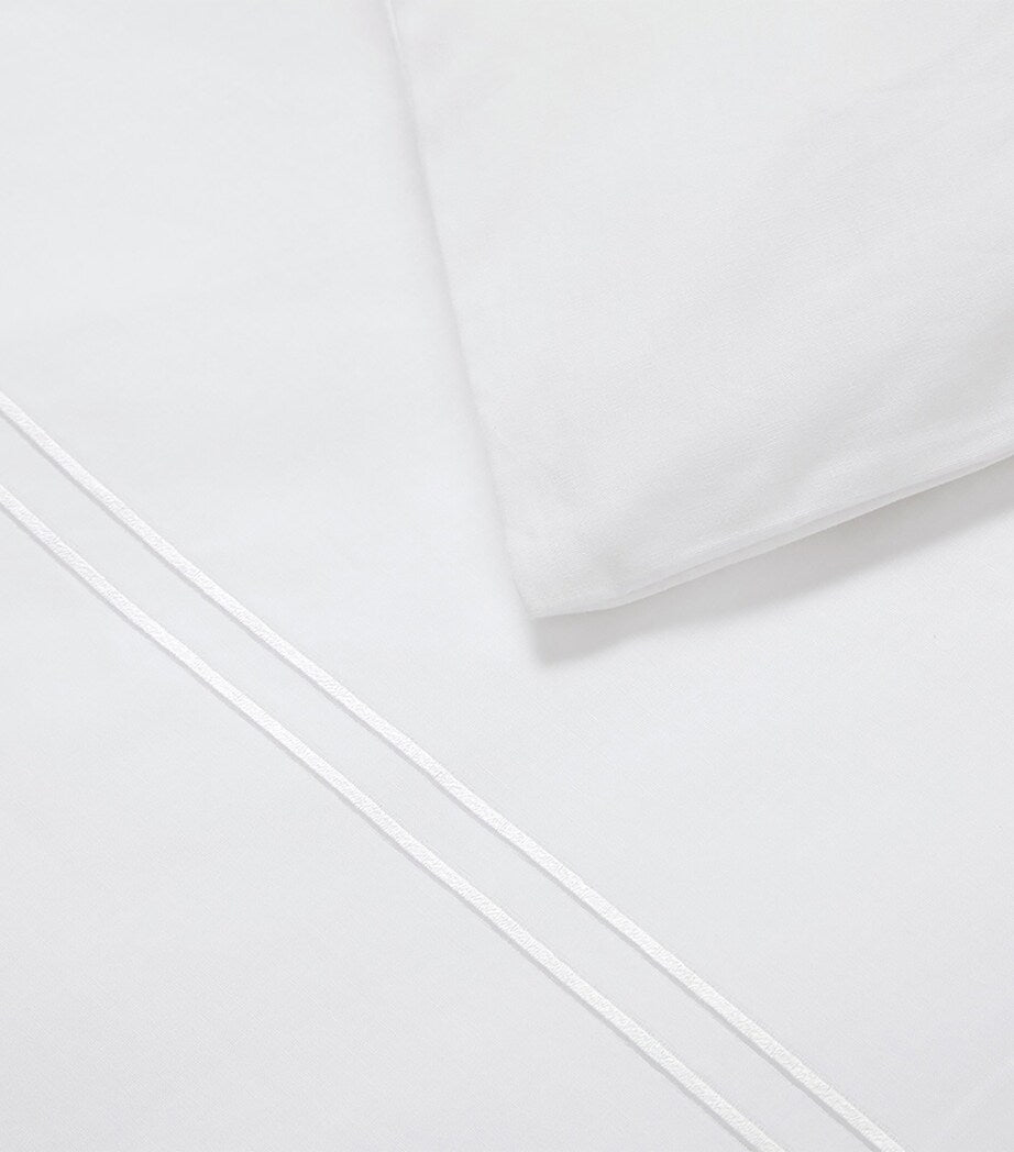 Yves Delorme striped Super King duvet cover 260cm x 220cm (British brand)