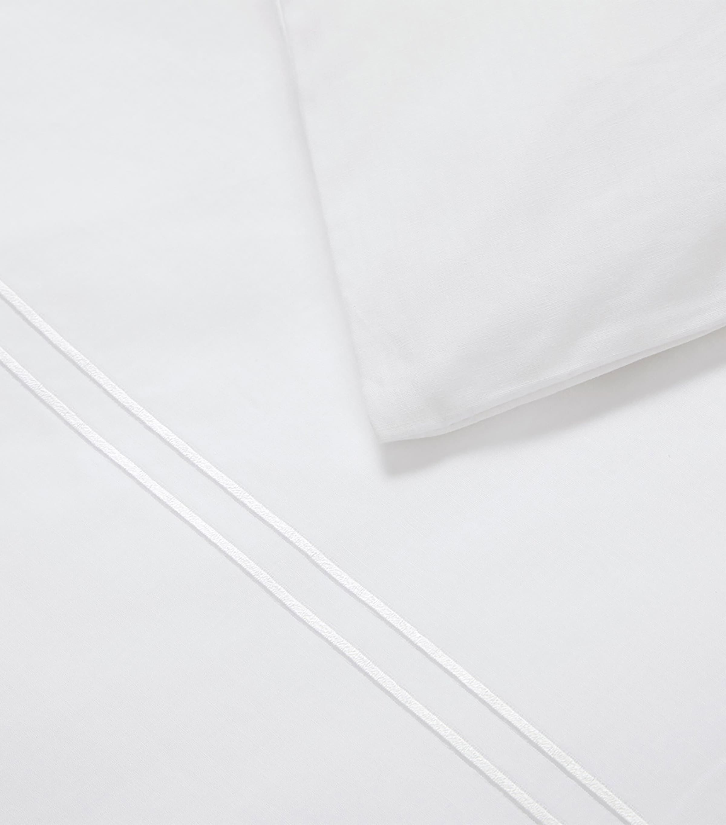 Yves Delorme striped Super King duvet cover 260cm x 220cm (British brand)