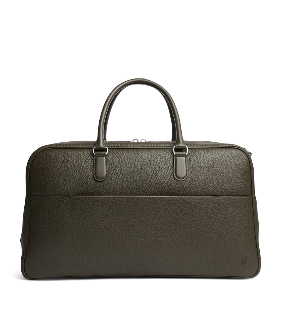 Carl Friedrik leather duffle bag - British product