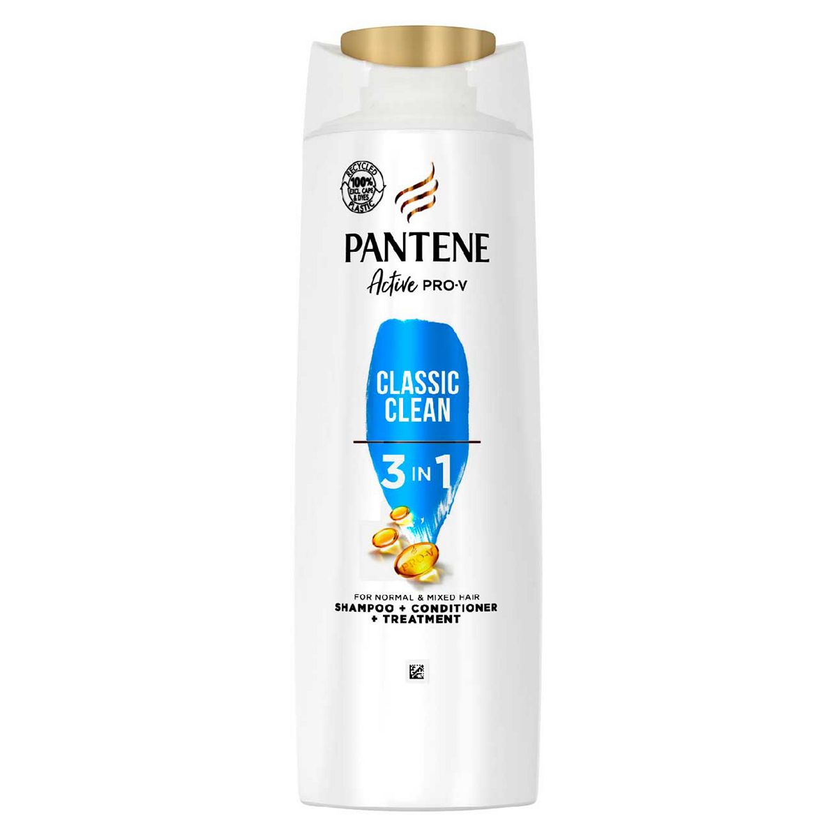 Pantene Pro-V Classic Clean 3 In 1 Shampoo, For Normal To Mixed Hair, 400ML GOODS Boots   