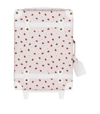Olli Ella ladybug print See-Ya suitcase, imported from the UK