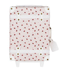 Olli Ella ladybug print See-Ya suitcase, imported from the UK