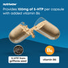 Nutriwow 5-HTP capsules 100mg 120 vegan capsules, imported from the UK