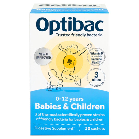 Optibac Babies & Children Digestive Supplement 0-12 Years Sachets 30x1.5g GOODS Sainsburys   
