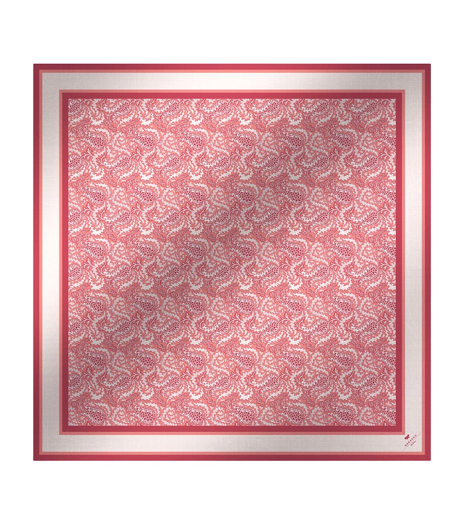 Weekend Max Mara printed silk scarf 130cm - British product