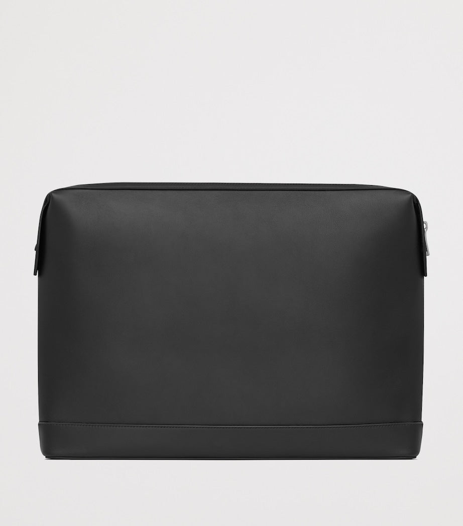 Saint Laurent Paris pouch vegetable-tanned leather (British brand)