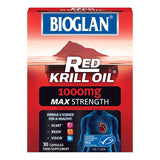 Bioglan Red Krill Oil 500mg Extra Strength 30 Capsules Krill Oil Holland&Barrett 1000 mg  