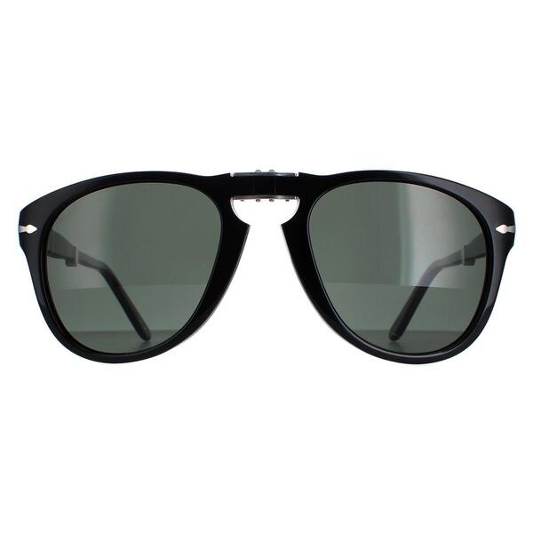Persol 714 black polarized men's sunglasses, UK version