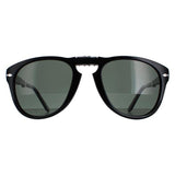 Persol 714 black polarized men's sunglasses, UK version