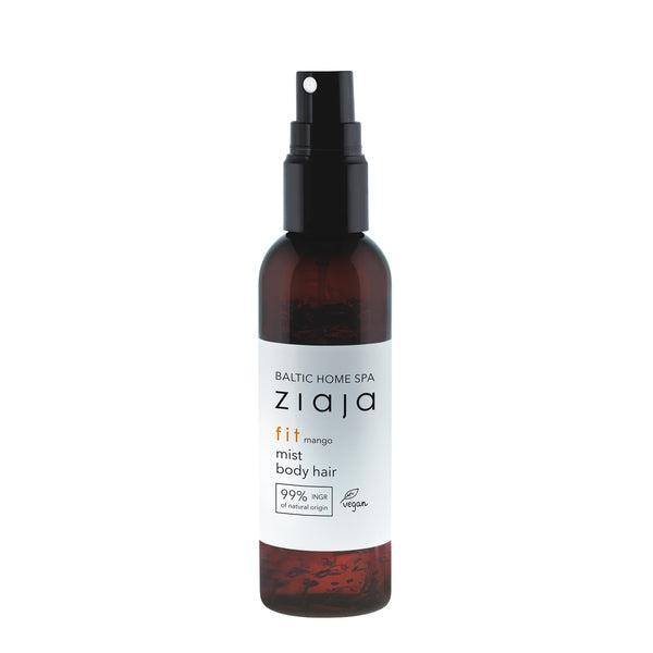 Ziaja Fit Mist body and hair spray 90ml - British product