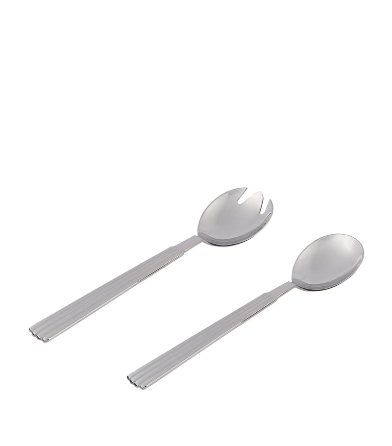 Georg Jensen Bernadotte salad serving set, UK version