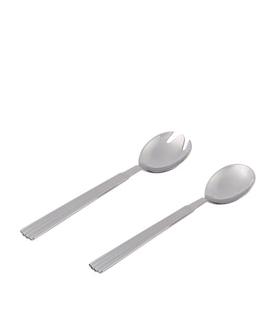 Georg Jensen Bernadotte Salatbesteck aus Edelstahl