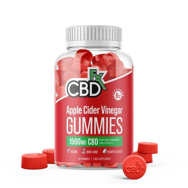 CBDfx Apple Cider Vinegar Gummies X 60 1500Mg GOODS Superdrug   