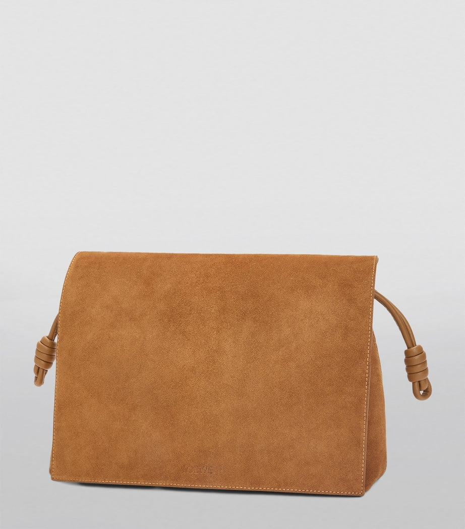 Men's Suede and Calfskin Satchel with Adjustable Strap and Zip Pocket, 24cm x 34cm x 12cm