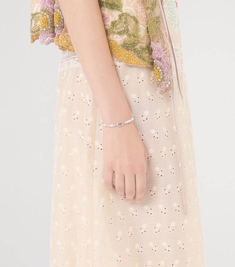 Valentino Garavani Crystal Ovalette bracelet, imported from the UK
