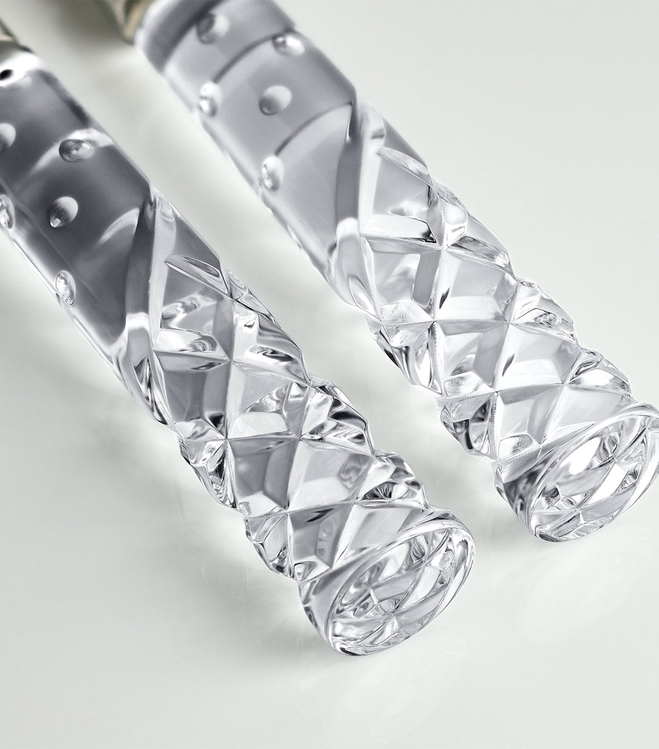 Waterford Crystal Celebrations cake knife and server set (British brand)