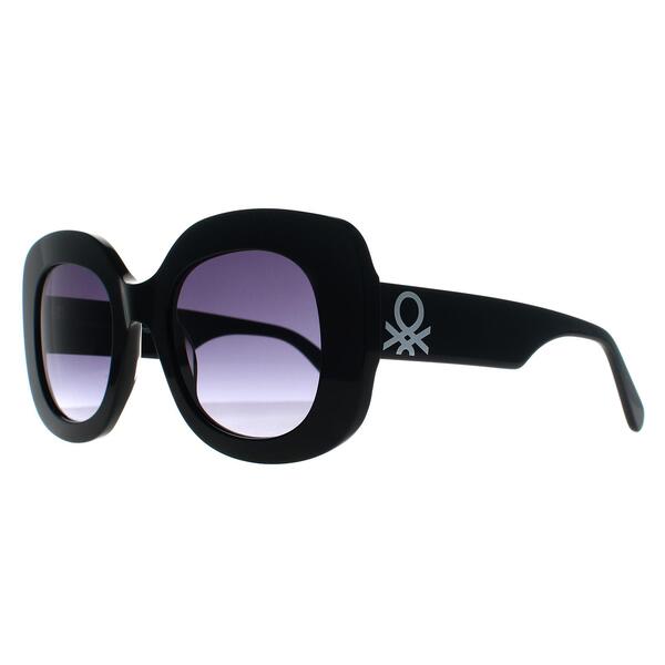 Benetton sunglasses black gradient women - British product