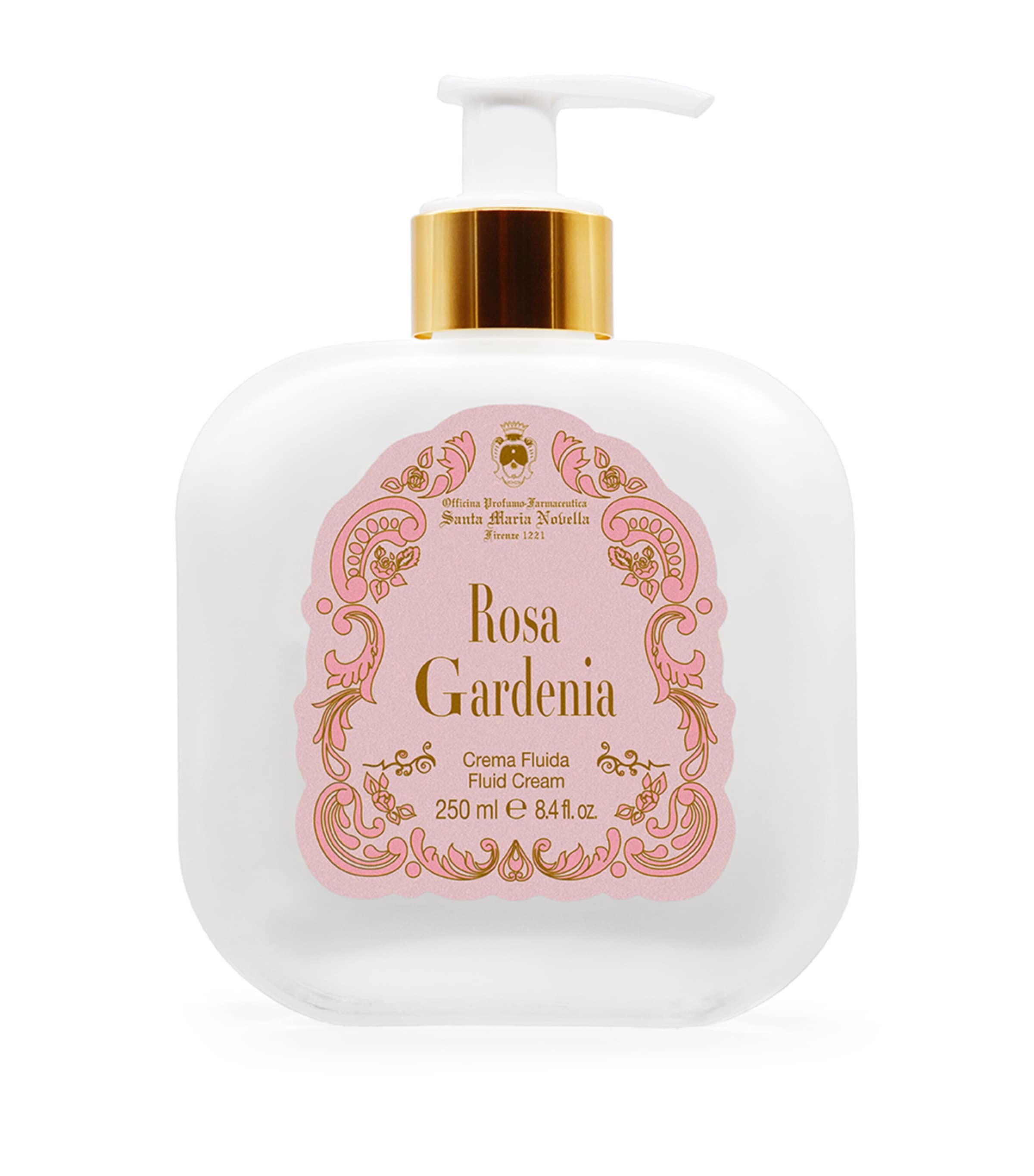Santa Maria Novella Rosa Gardenia fluid body cream 250ml (British brand)