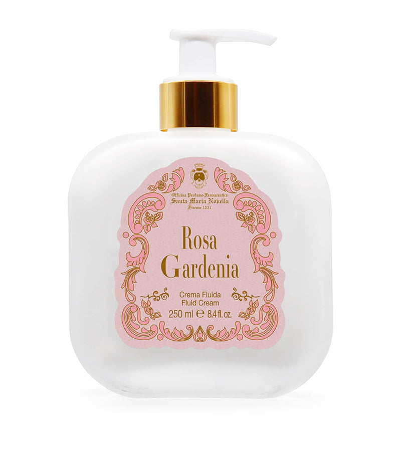 Santa Maria Novella Rosa Gardenia fluid body cream 250ml (British brand)