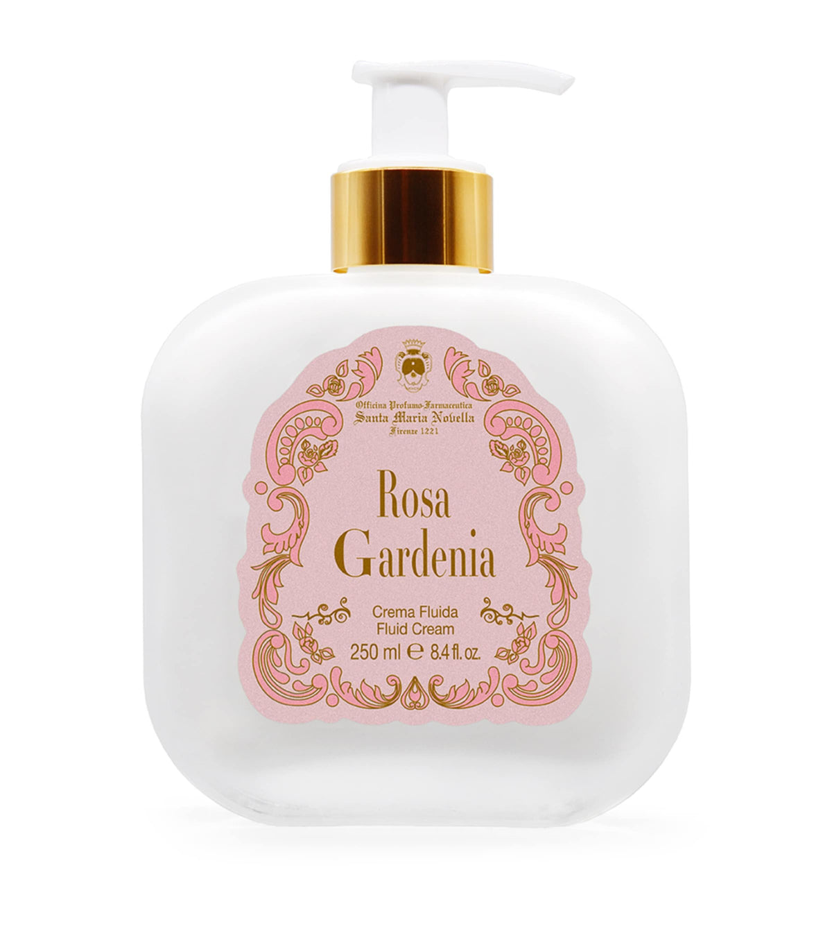 Santa Maria Novella Rosa Gardenia fluid body cream 250ml (British brand)