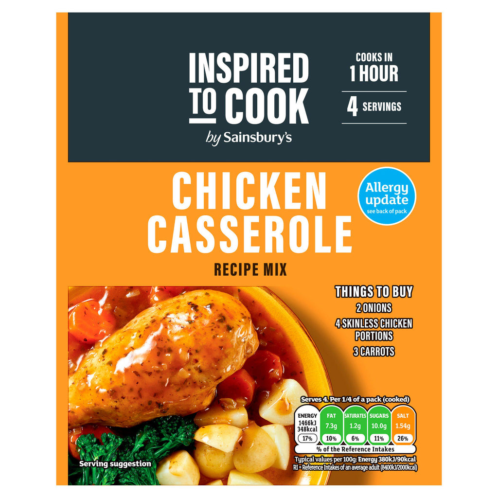 Sainsbury's Chicken Casserole Recipe Mix, Inspired to Cook 40g