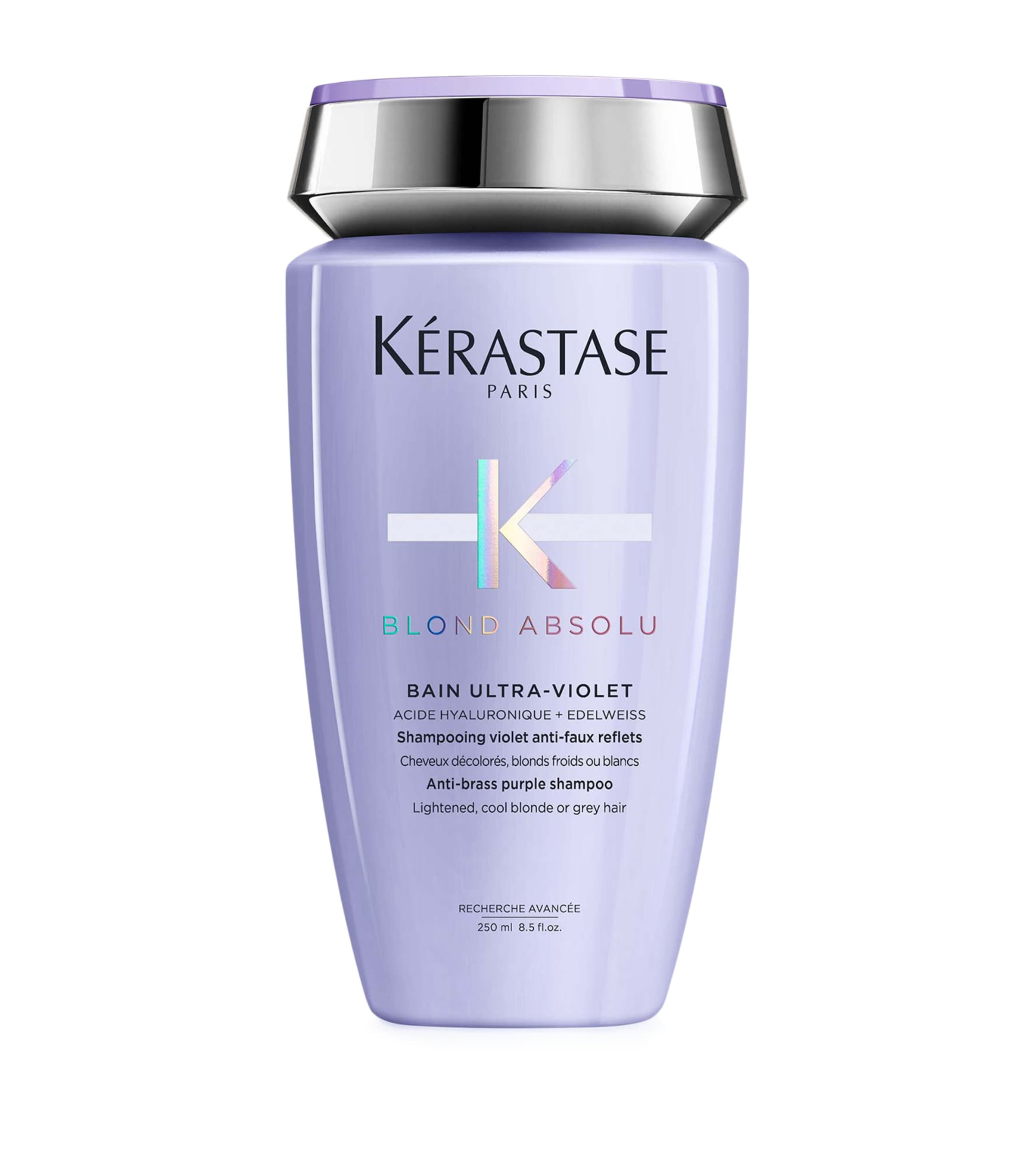 Kerastase Blond Absolu Anti-Brass Purple Shampoo 250ml, UK version