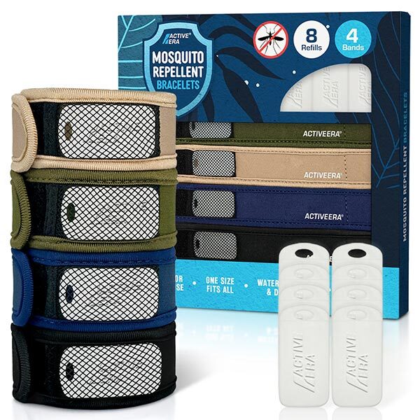 Active Era Expedition Mosquito Repellent Bands - 4 pack