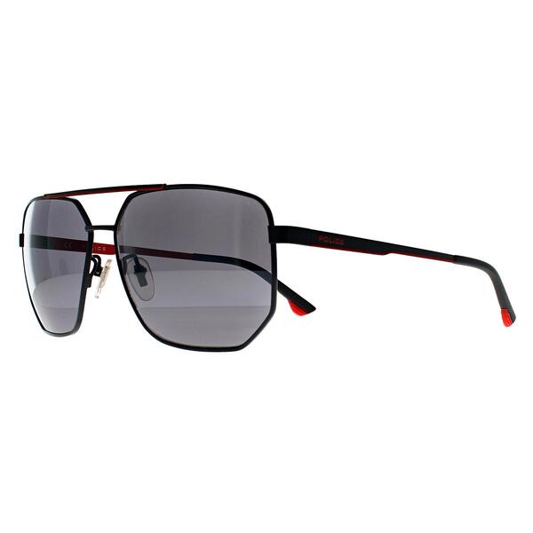Police SPLB36 grey mirrored men sunglasses (British brand)
