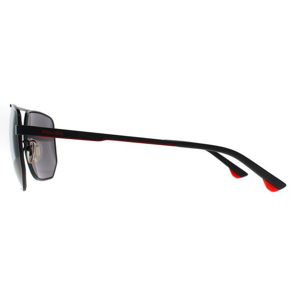 Police SPLB36 grey mirrored men sunglasses (British brand)