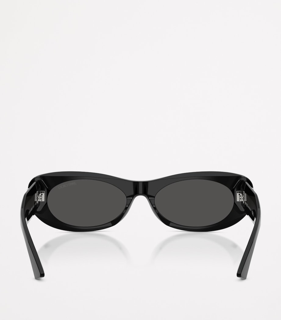 Jimmy Choo Oval Logo Sunglasses acetate frame (British brand)
