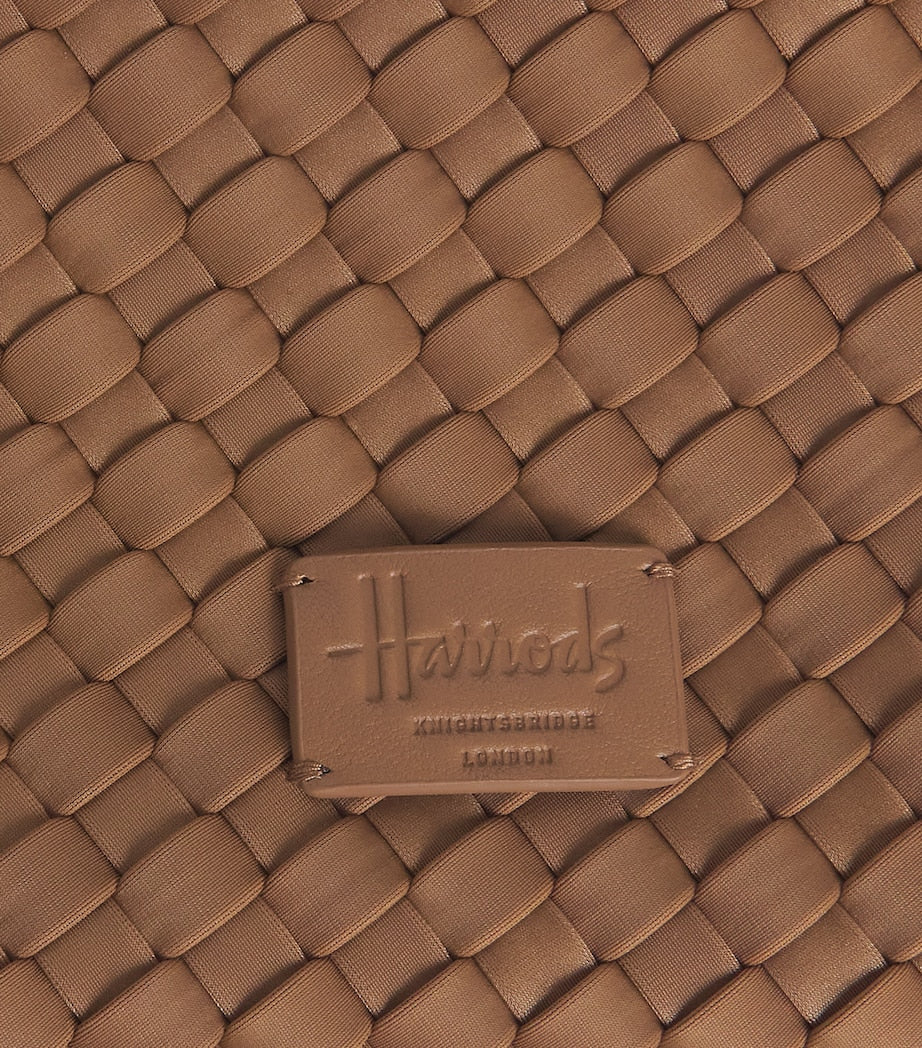Harrods neoprene woven pouch zip, UK version