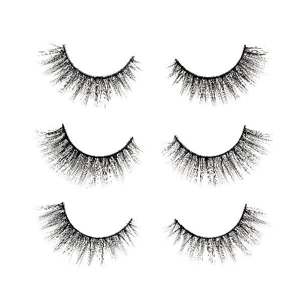 Invogue Multipack Lashes Jet Setter 3 Pair, UK version