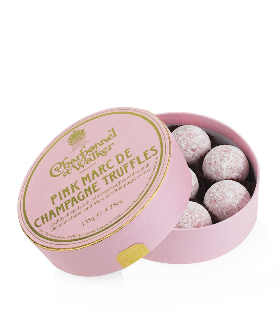 8 Piece Pink Marc de Champagne Truffles (135g)