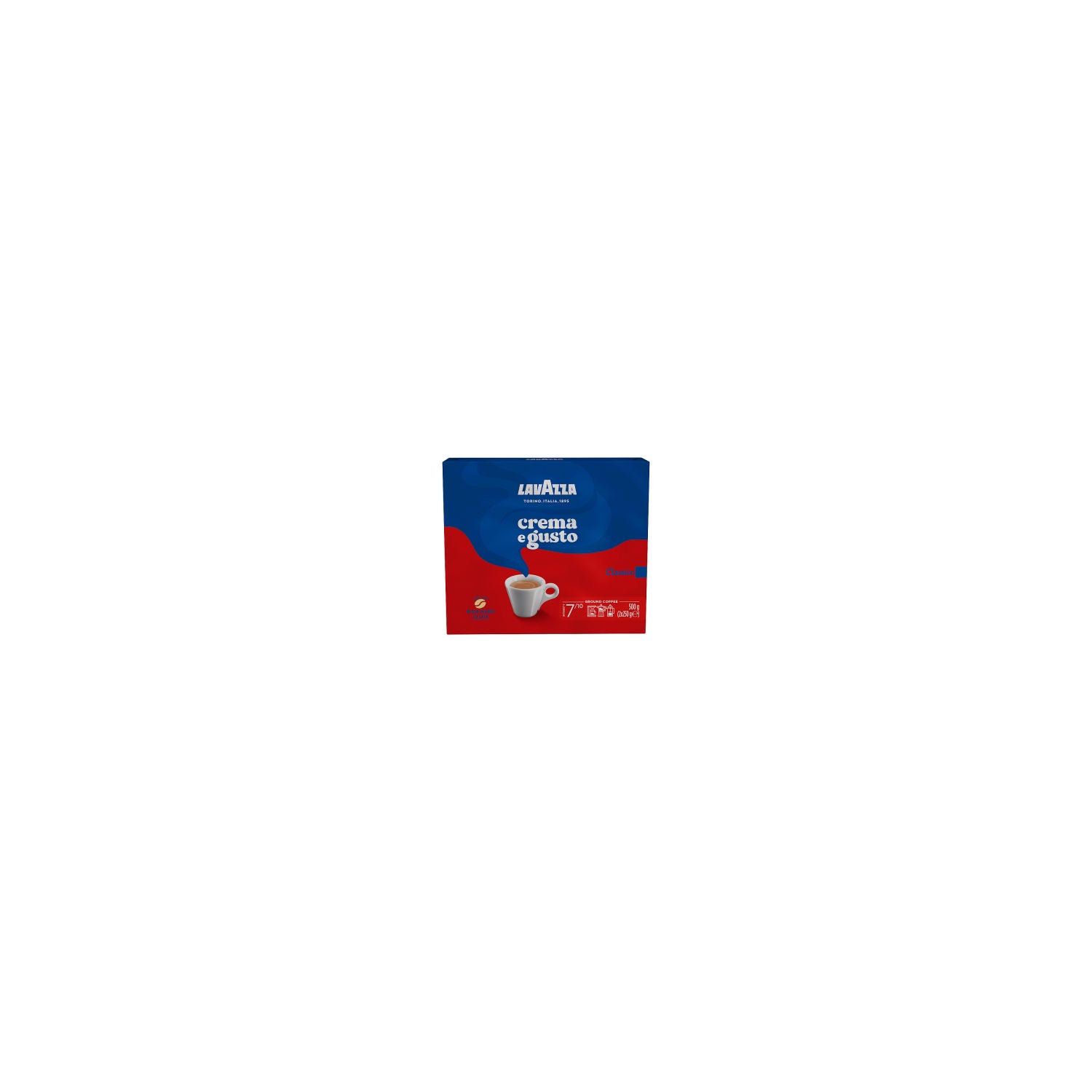 Lavazza Crema e Gusto ground coffee 500g (British brand)