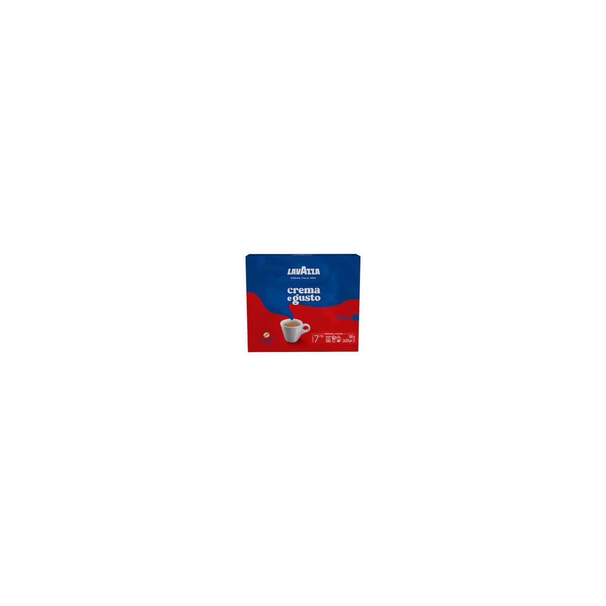 Lavazza Crema e Gusto ground coffee 500g (British brand)